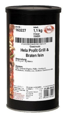 Hela-Profit Grill & Braten fein, Dos AT 1100 gr - manfreddo