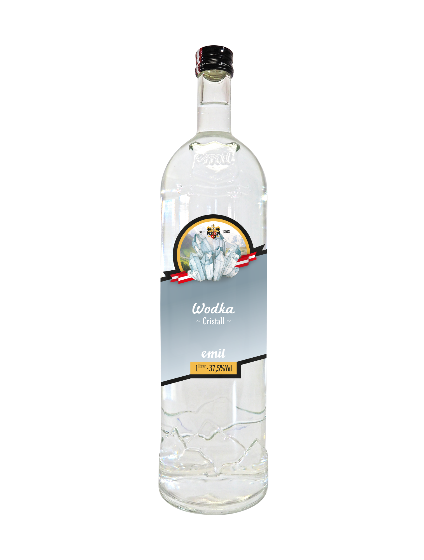 emil-Wodka "Cristall", 37,5% vol., 10 l Kanister - manfreddo